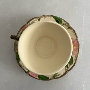 VTG Floral Teacup and Saucer Set